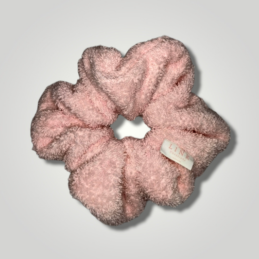 BABY PINK TOWEL SCRUNCHIE